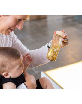 bouteille-sensorielle-recyclé-couleur-doré-jeu-motricité-enfant-petit-boum