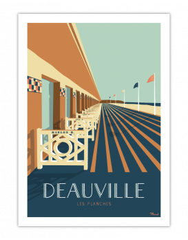 Deauville. Les planches
