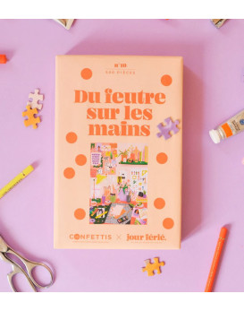 Puzzle Du feutre sur les...