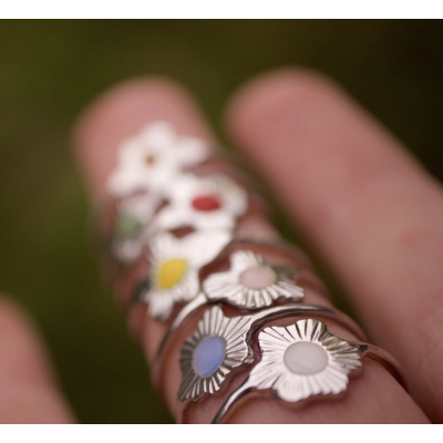 Bague fleur