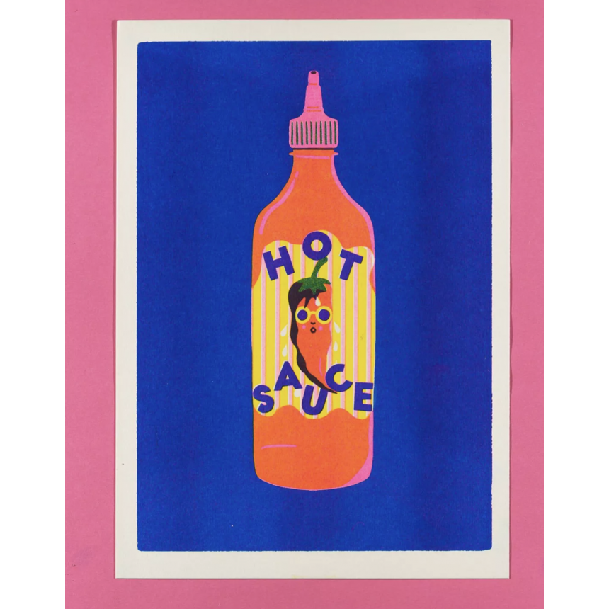 Affiche A4 Hot Sauce