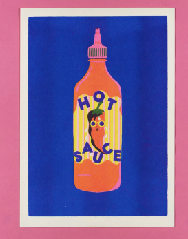 Affiche A4 Hot Sauce