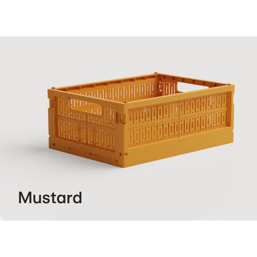 Caisse Midi - Mustard